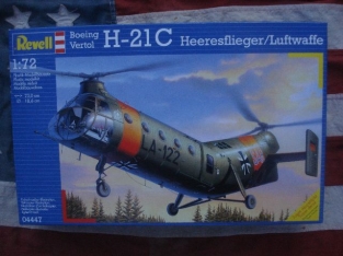 REV04447  Boeing Vertol H-21C Heeresflieger/Luftwaffe